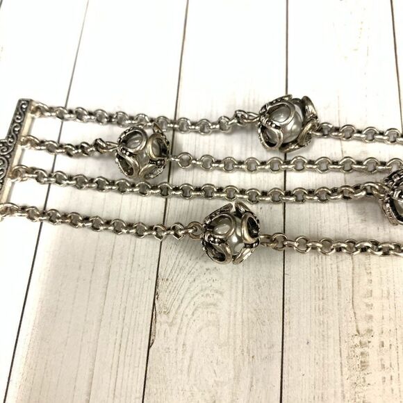 Premier Designs Caged Pearl Bracelet - Picture 2 of 3